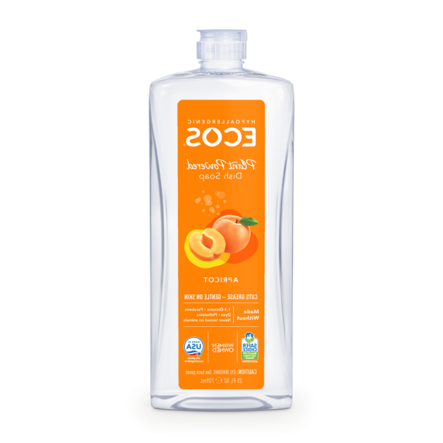 ECOS Dish Soap Apricot Front